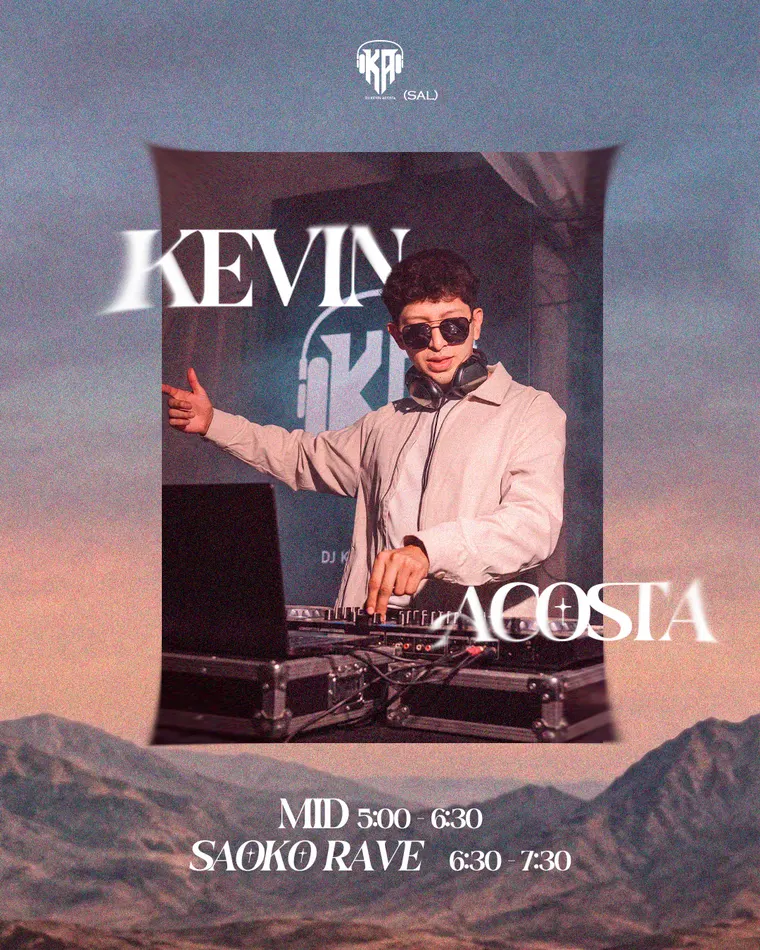Kevin Acosta, DJ residente de Saoko, de Salcedo